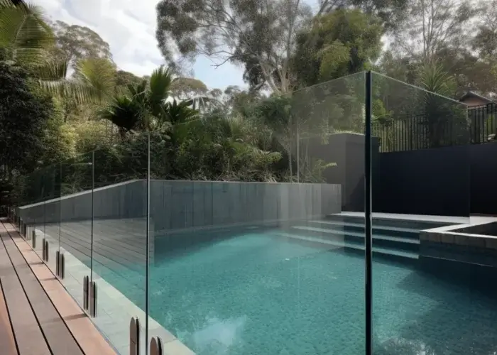 Safe glass pool fence in Port Macquarie