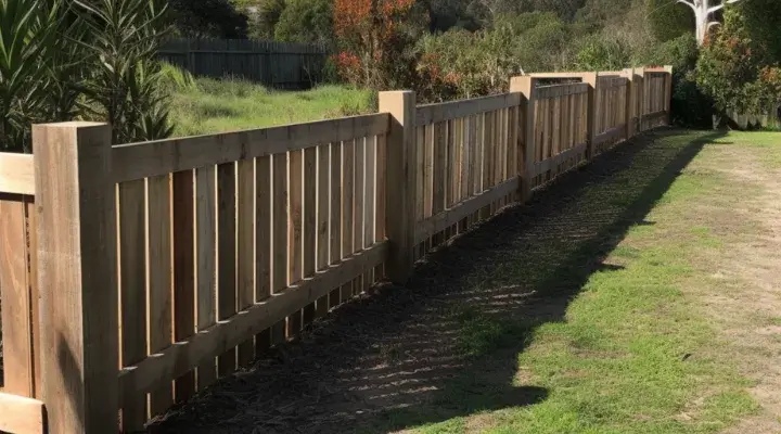 Quality timber fence in Port Macquarie